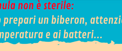 Rischio contaminazione: come preparare la formula  in sicurezza