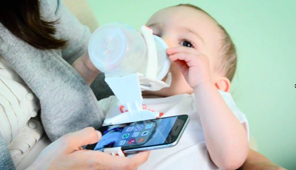 porta biberon smatphone