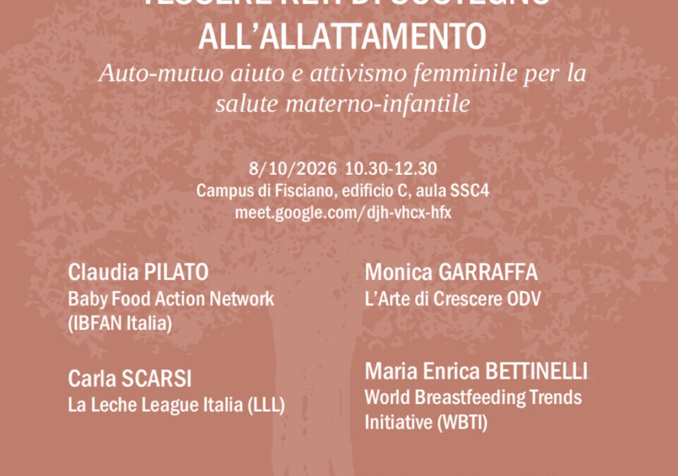Tessere reti di sostegno all’allattamento